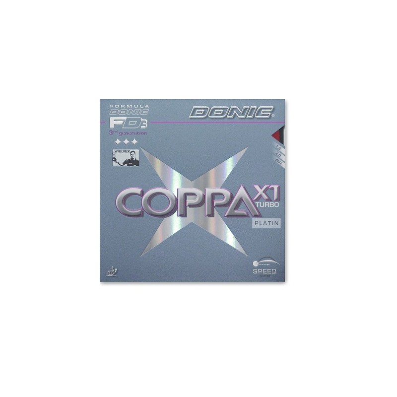 DONIC Coppa X1 Turbo (Platin))
