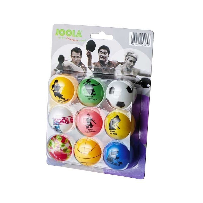 JOOLA FAN 9 balles Blister