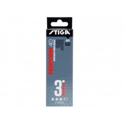STIGA ***-Ball Optimum 40+ pack of 3-white