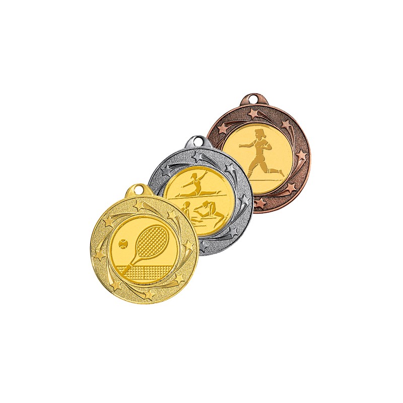 Médaille Ø40mm avec ruban