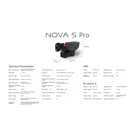 PONGBOT Nova S Pro
