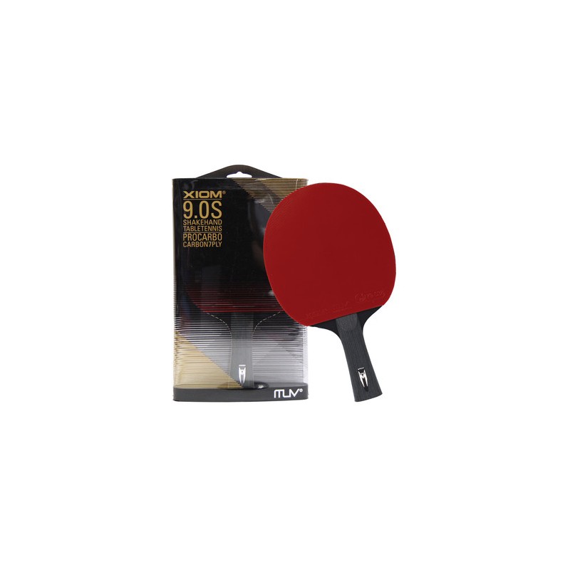 XIOM M6.0S Table Tennis Ping Pong Racket Paddle Bat Blade Shakehand 4 balls 
