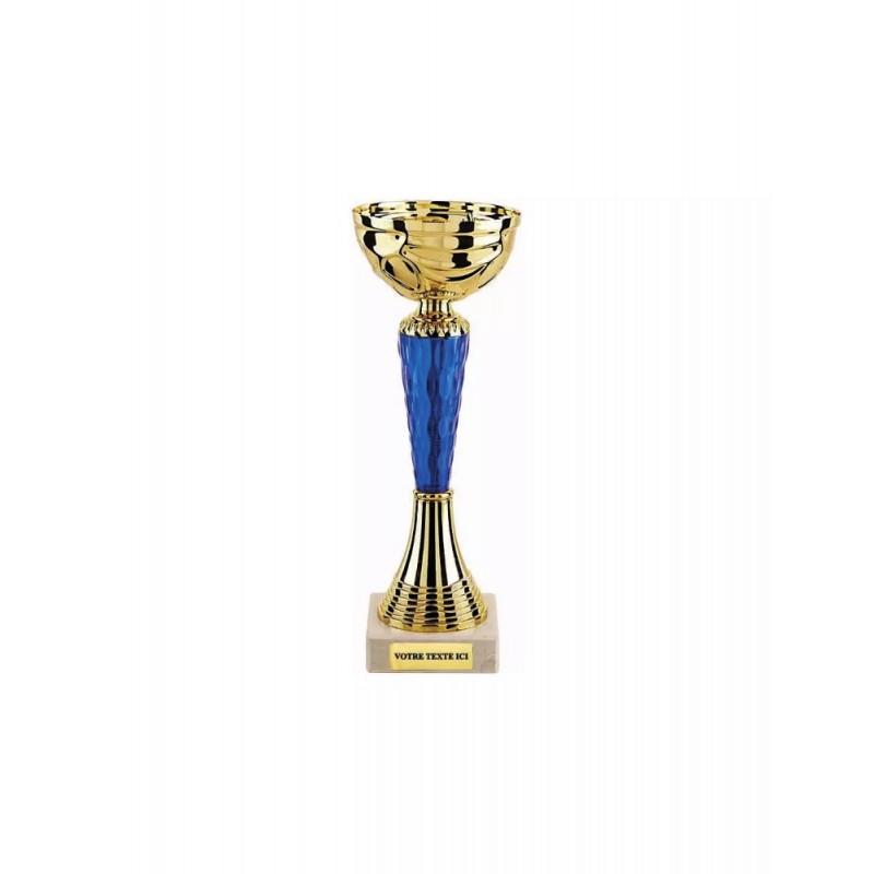 Cups gold-blue 22cm